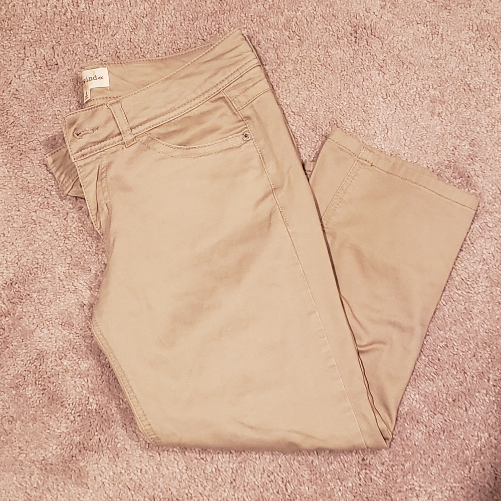 Rewind Khaki Capris